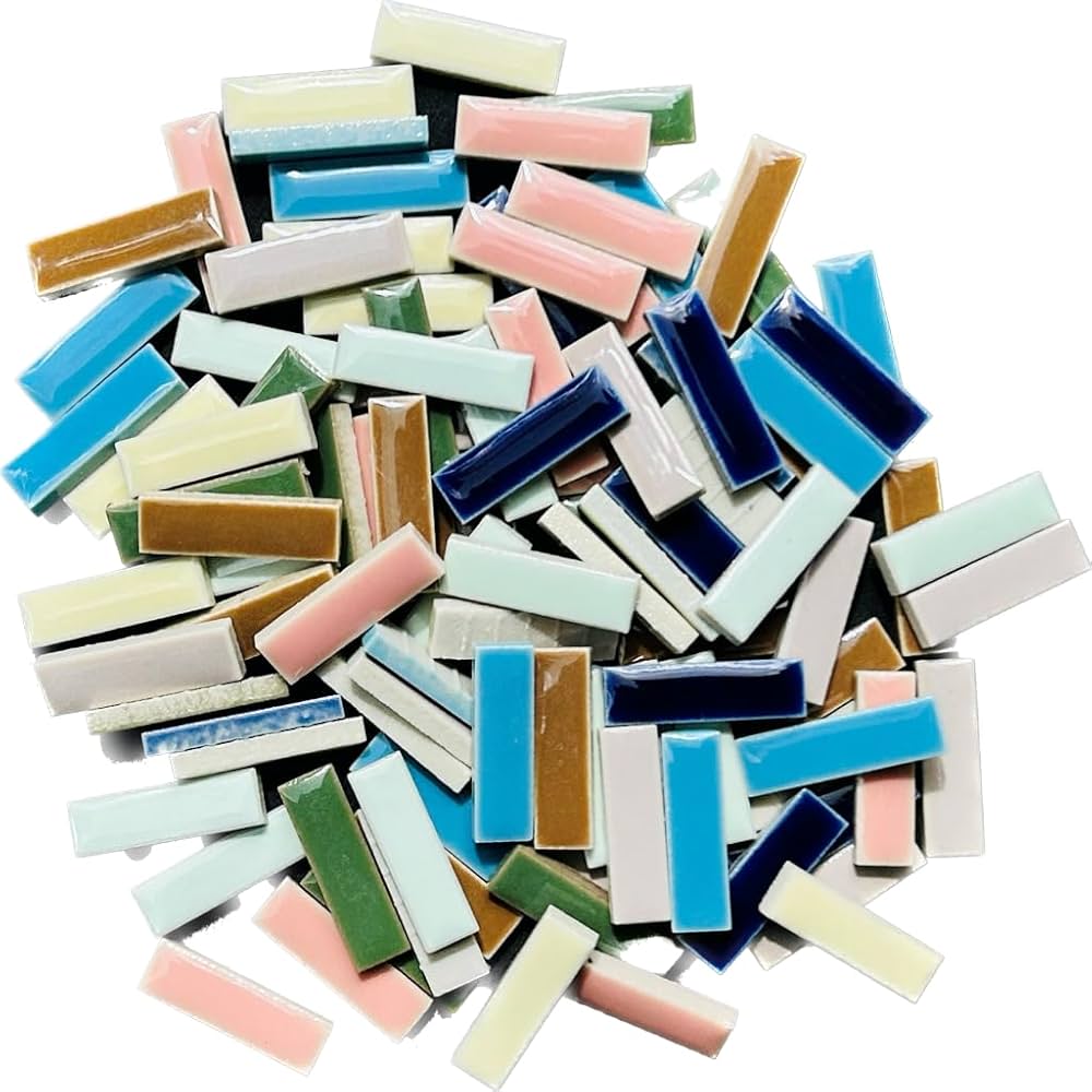 Amazon.co.jp: 作善堂 タイル モザイクタイル クラフト パーツ